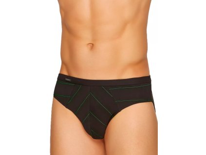 Pánské slipy Body 10/1-42/71 FABIO (Velikost M, Barva černá)