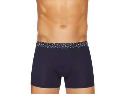 Pánské boxerky Color 03/1-13/66+782 FABIO (Velikost M, Barva modrá tmavá)