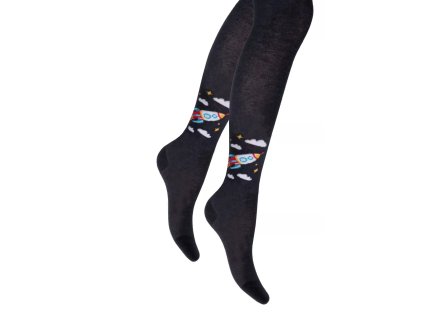 Chlapecké punčocháče 071/165 STEVEN (Velikost 104/110, Barva grafit (šedá))