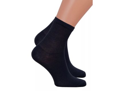 Chlapecké klasické ponožky 060/167 STEVEN (Velikost 38/40, Barva grafit (šedá))