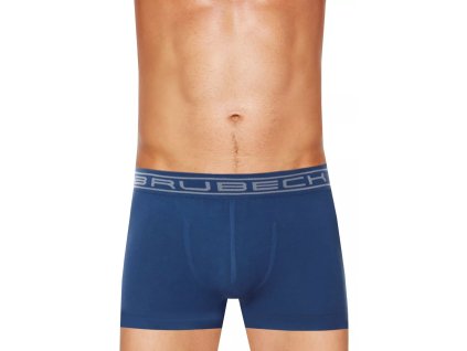 Pánské boxerky Seamless BX10050A BRUBECK (Velikost S, Barva bílá)
