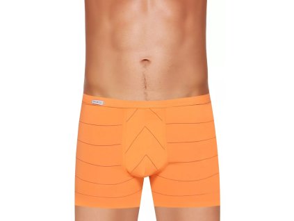 Pánské boxerky Body&Soul 10/1-13/410 FABIO (Velikost M, Barva oranžová)