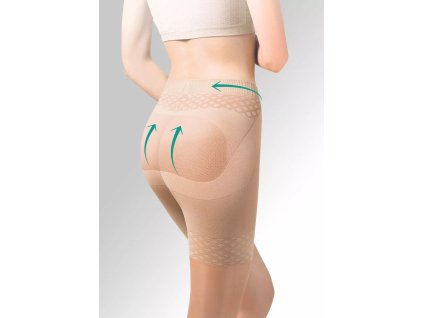Dámské punčocháče Push Up 127 GABRIELLA (Velikost S, Barva sable (tělová))