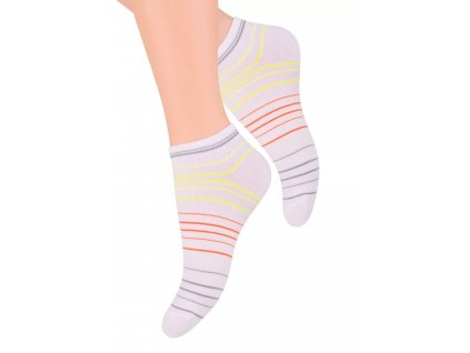 Dámské kotníkové ponožky vzor 052/55 STEVEN