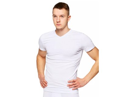 Pánské tričko Amante 01/1-81/2 FABIO (Velikost M, Barva bílá)