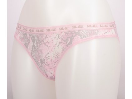 Dámské kalhotky Snake (Barva světle růžová, Velikost XXL)