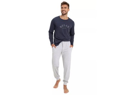 Pánské pyžamo Sammy 3078/3079/32 TARO (Velikost S, Barva jeans)