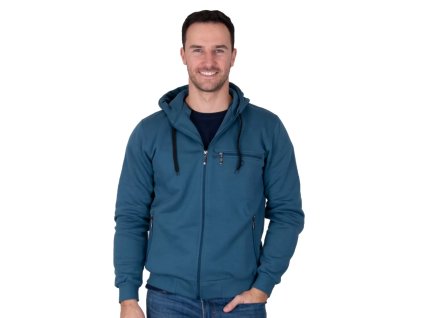 Pánská mikina 590 TDS (Velikost M, Barva jeans)