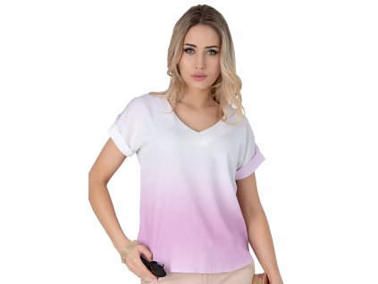 Dámská halenka 1185/01 HAJDAN (Velikost S, Barva bílá)