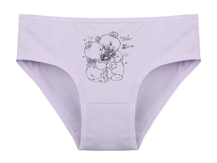 Dětské kalhotky Medvídek (Barva světle fialová, Velikost 6 - 7)