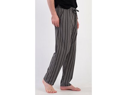 Pánské pyžamové kalhoty Nathan (Barva tmavě šedá, Velikost 1XL)