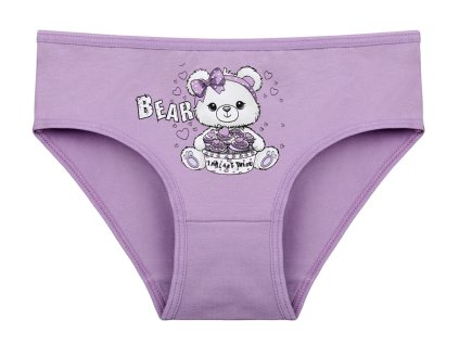 Dětské kalhotky Bear (Barva fialová, Velikost 6 - 7)