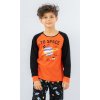 Dětské pyžamo dlouhé Vesmír (Barva oranžová, Velikost 3 - 4)