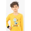 Dětské pyžamo dlouhé Dino (Barva žlutá, Velikost 3 - 4)