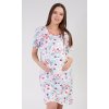 Dámská noční košile mateřská Ellie (Barva lososová, Velikost S)