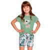 Dívčí pyžamo Hania 2200/2201/11 TARO (Velikost 086, Barva zelená)