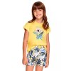 Dívčí pyžamo Hania 2200/2201/12 TARO (Velikost 086, Barva žlutá)