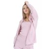 Dámská mikina 1137 HAJDAN (Velikost S, Barva růžová světlá)