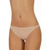 Dámské brazilské kalhotky S27 RISVEGLIA (Velikost S, Barva bílá)