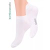 Dámské kotníkové ponožky 094 STEVEN (Velikost 35/37, Barva bílá)