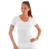 Dámské tričko SS11020 BRUBECK (Velikost S, Barva krémová)
