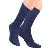 Pánské klasické ponožky 056/3 STEVEN (Velikost 39/41, Barva modrá)
