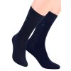 Pánské klasické ponožky 056/5 STEVEN (Velikost 39/41, Barva modrá tmavá)