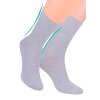 Pánské zdravotní ponožky 018 STEVEN (Velikost 39/42, Barva bílá)