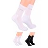 Pánské klasické ponožky 047 STEVEN (Velikost 41/43, Barva bílá)