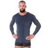 Pánské tričko Merino LS11600 BRUBECK (Velikost M, Barva krémová)