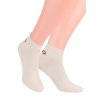 Chlapecké kotníkové ponožky 046/100 STEVEN (Velikost 38/40, Barva bílá)