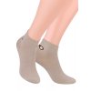 Chlapecké kotníkové ponožky 046/100 STEVEN (Velikost 38/40, Barva bílá)