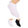 Chlapecké kotníkové ponožky 054/101 STEVEN (Velikost 38/40, Barva bílá)