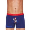 Pánské boxerky Fun 17/1-19/E215 kohout FABIO (Velikost M, Barva modrá)