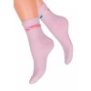 Dámské klasické ponožky 099/559 STEVEN (Velikost 35/37, Barva růžová světlá)