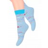 Dívčí klasické ponožky vzor 014/149 STEVEN