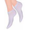 Dámské nízké ponožky 094dv STEVEN (Velikost 35/37, Barva bílá)