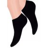 Dámské nízké ponožky 094dv STEVEN (Velikost 35/37, Barva bílá)