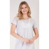 Dámská noční košile mateřská Jana (Barva světle šedá, Velikost S)