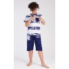 Dětské pyžamo kapri Patrik (Barva tmavě modrá, Velikost 11 - 12)