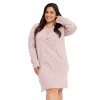 Dámská noční košile Gabrielle 3007/31 TARO (Velikost XXL, Barva cappucino)