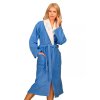 Dámský župan 20388 modrý SPACE (Velikost M, Barva modrá)
