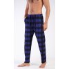 Pánské pyžamové kalhoty Johnny (Barva modrá, Velikost 1XL)