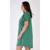 Dámská noční košile s krátkým rukávem Today is bautiful (Barva smaragdová, Velikost 3XL)