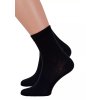 Dámské klasické ponožky 125/027 STEVEN (Velikost 35/37, Barva černá)