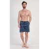 Pánské pyžamové šortky Patrik (Barva modrá, Velikost 1XL)