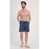 Pánské pyžamové šortky Patrik (Barva modrá, Velikost 1XL)