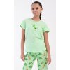 Dětské pyžamo kapri Ella (Barva světle zelená, Velikost 7 - 8)