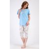 Dámské pyžamo kapri Alex (Barva šedá, Velikost 1XL)