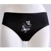 Dámské kalhotky Butterfly (Barva černá, Velikost M)